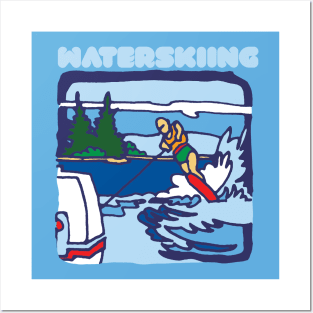 Water-skiing Posters and Art